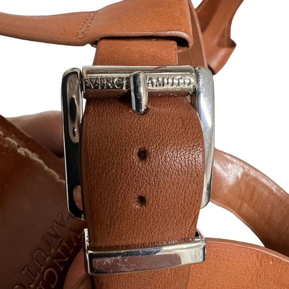 Vince Camuto Oriana Wedge Platform T-Strap Sandals Size 10 - Picture 9 of 10